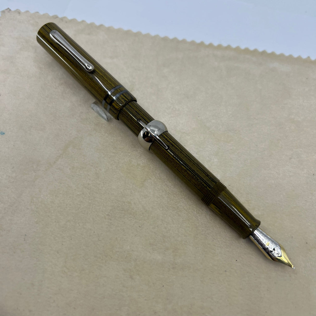 Stipula Novecento Green Ebonite Fountain Pen - Fountain Pen circa 2008
