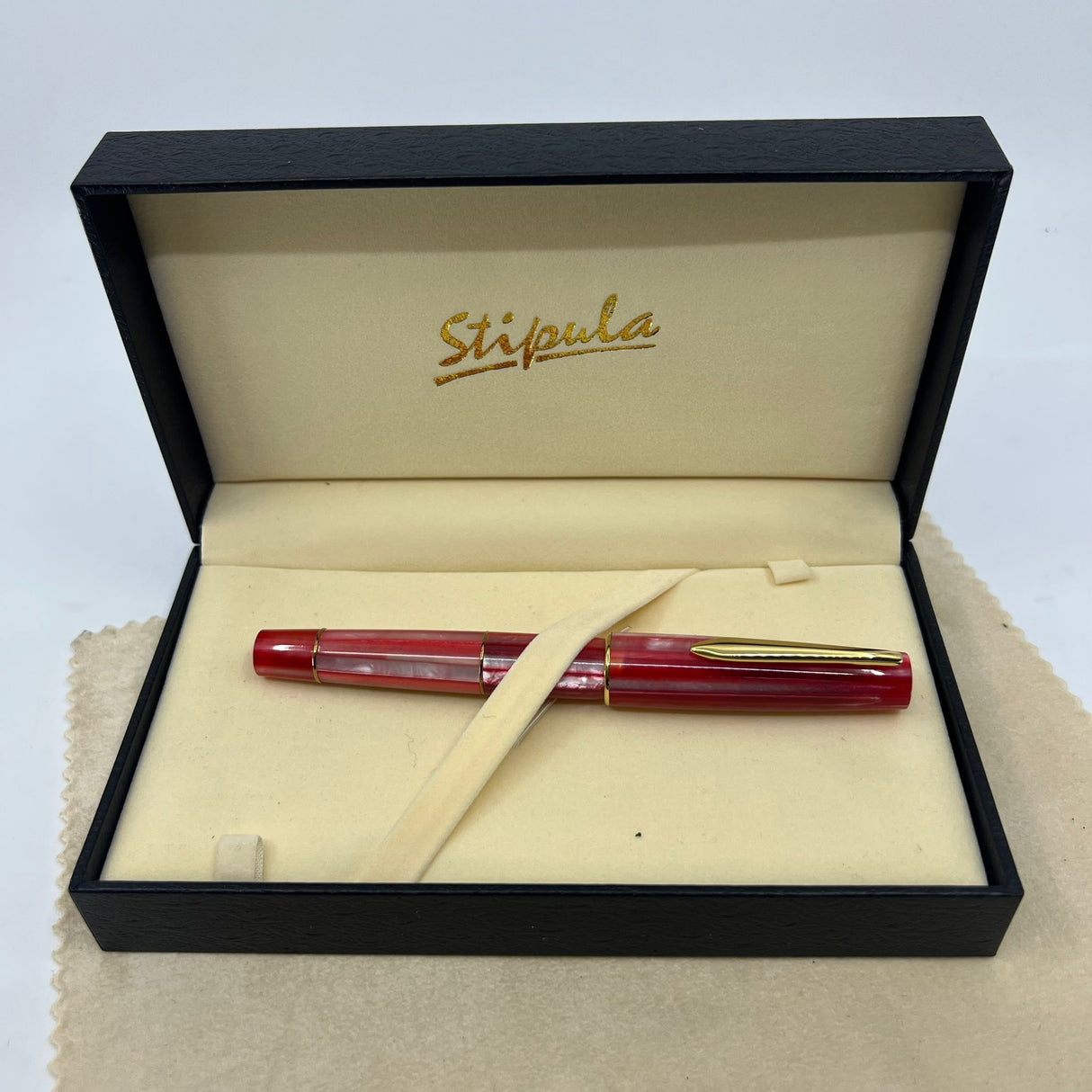 Stipula Duetto Candy Red Fountain Pen - Circa 2004