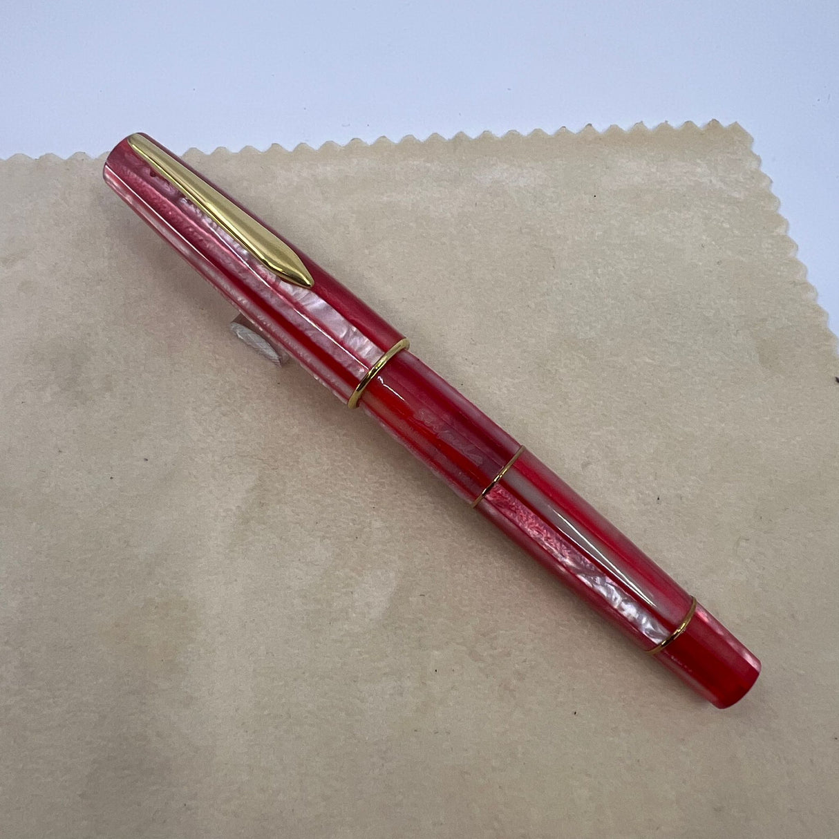 Stipula Duetto Candy Red Fountain Pen - Circa 2004