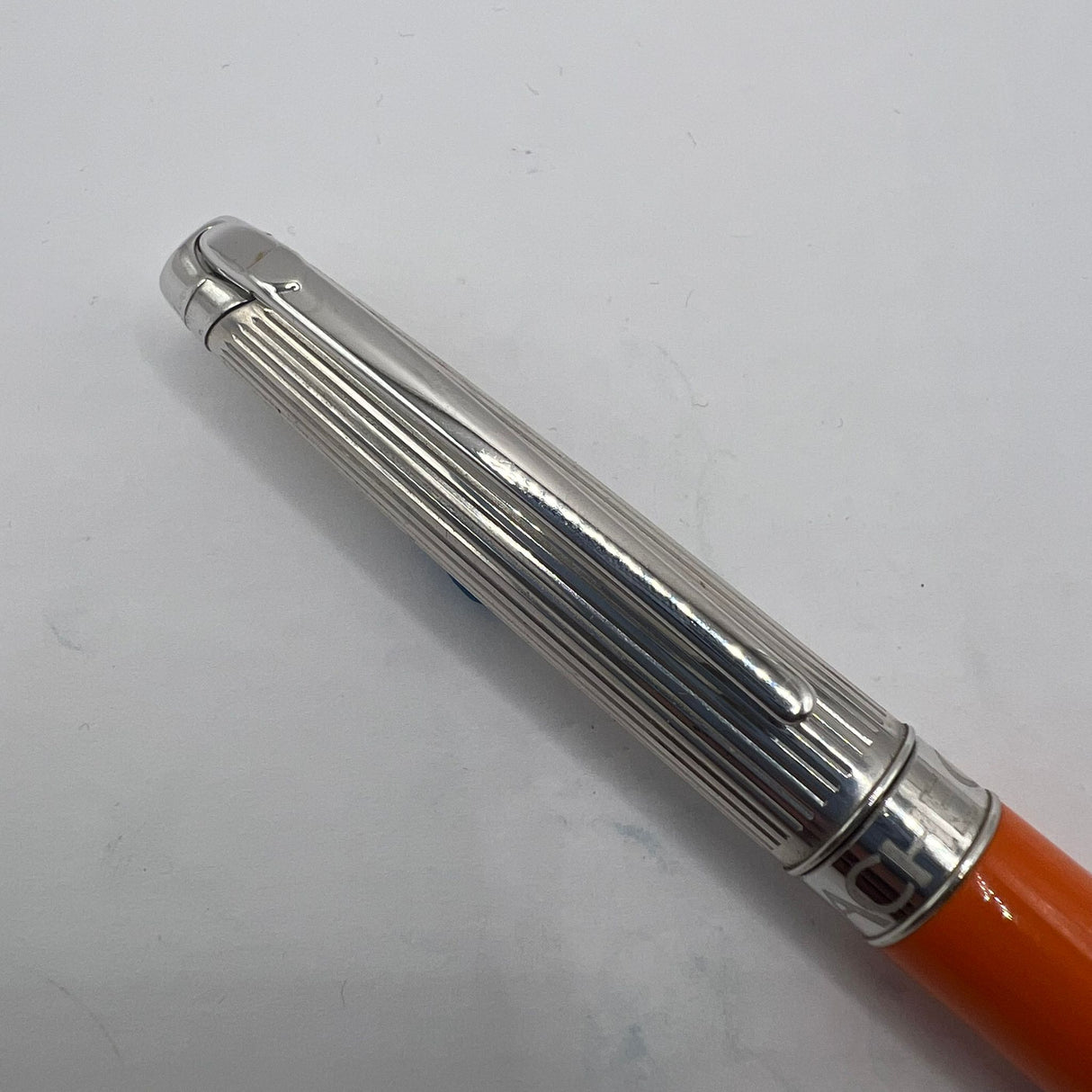 Caran D ache Leman Saffron Bi Color Ball Pen - circa 2010