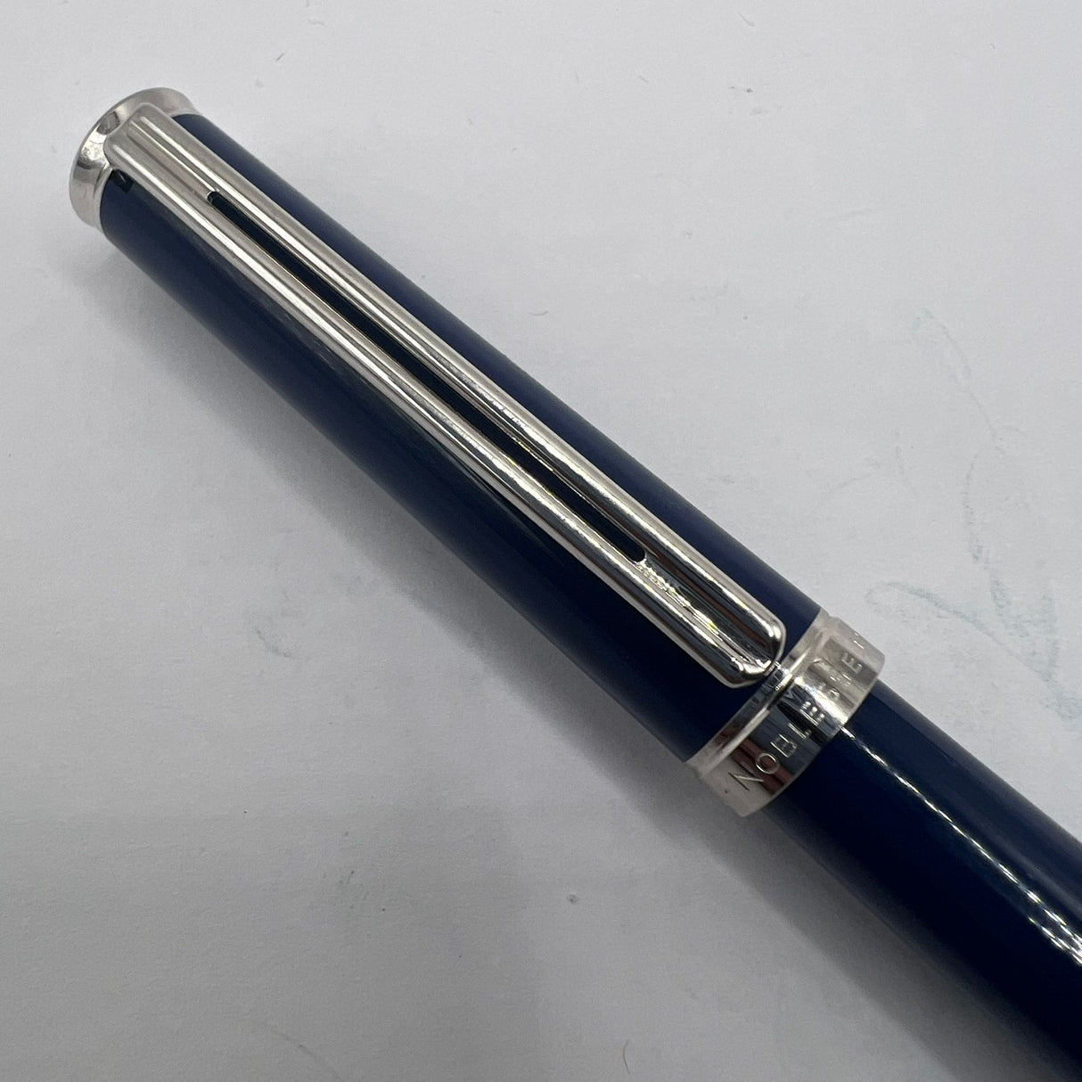 Montblanc Noblesse Blue 14K gold nib Fountain Pen - circa 1990