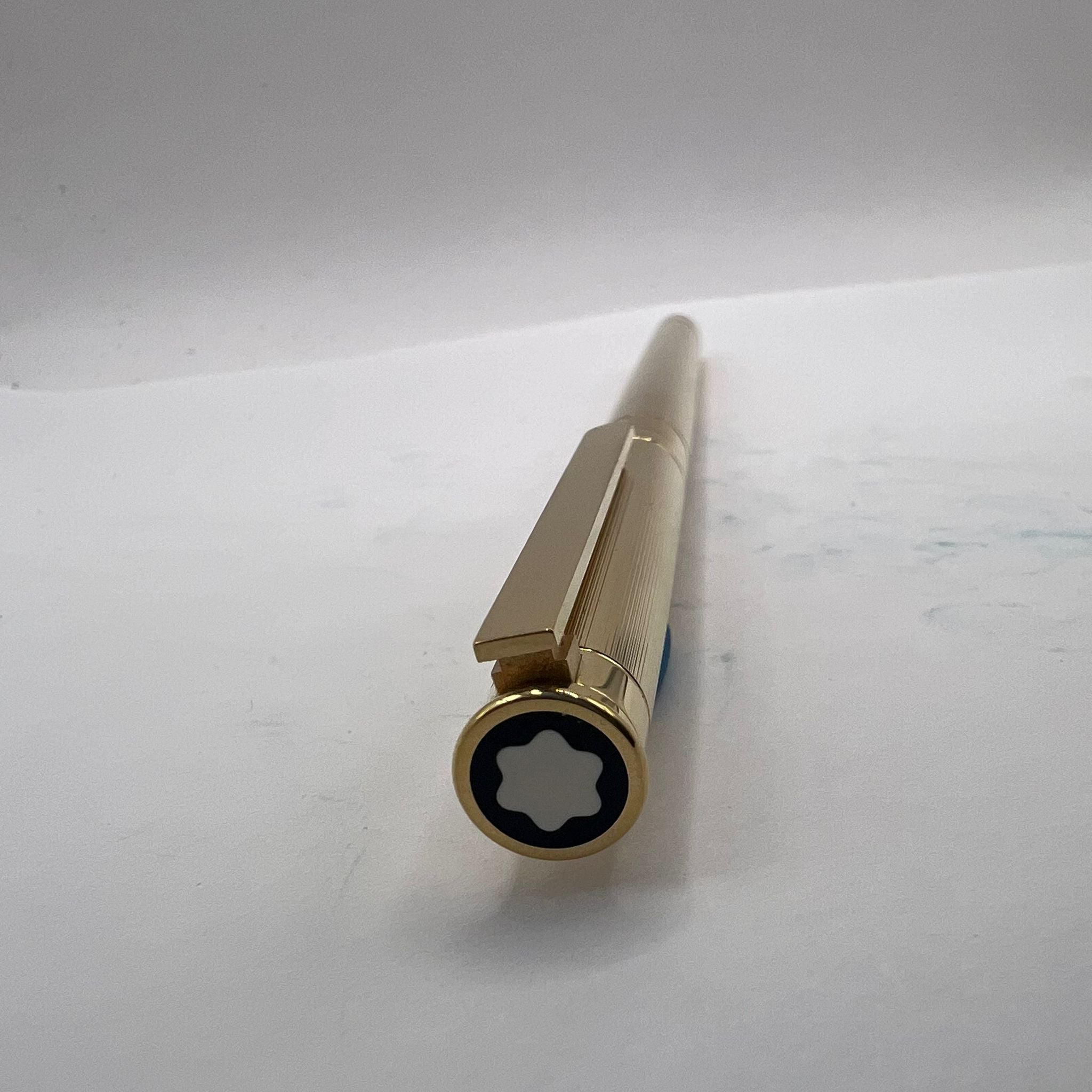 Montblanc Noblesse 18k nib Gold plated Fountain Pen - circa 1980