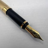 Montblanc Noblesse 18k nib  Gold plated Fountain Pen - circa 1980