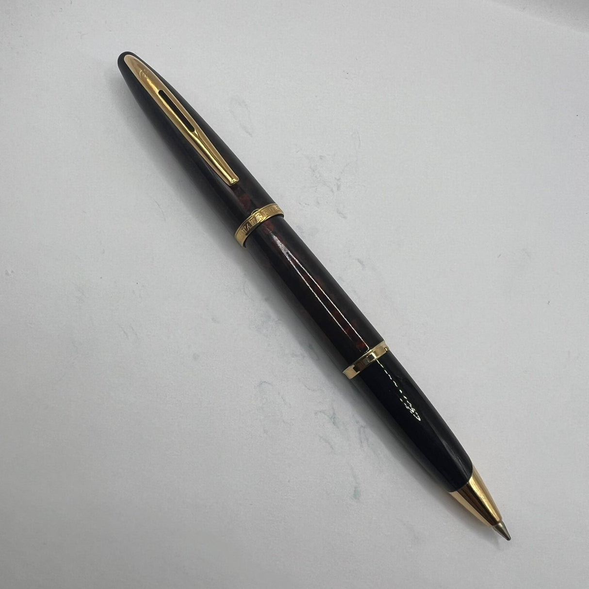 Waterman Carene Green Shimmer Roller Ball