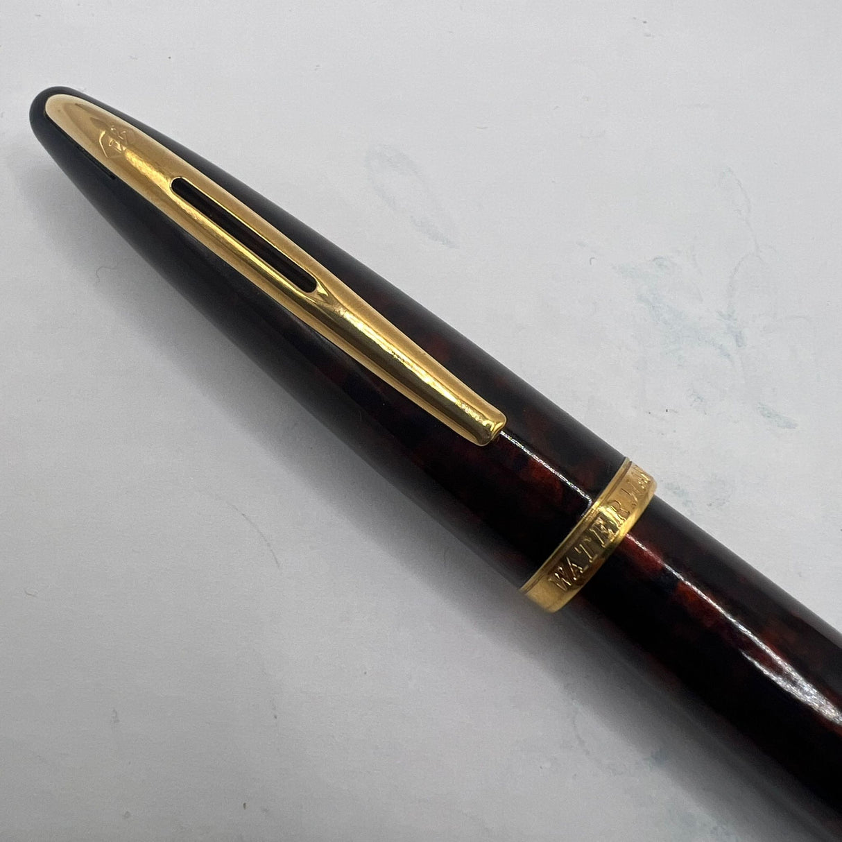 Waterman Carene Green Shimmer Roller Ball