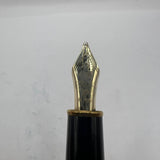 Platinum 3777 Black Gold trim Music Nib 14K - Fountain Pen