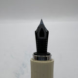 Graf Von Faber Castell Intuition Ivory Fluted Barrel Fountain Pen