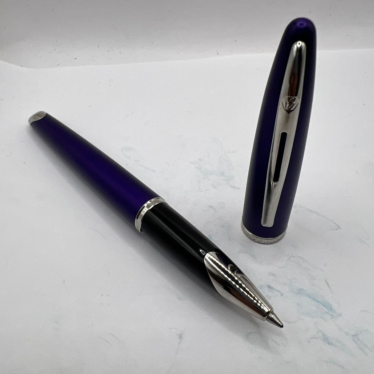 Waterman Carene Purple  Roller Ball
