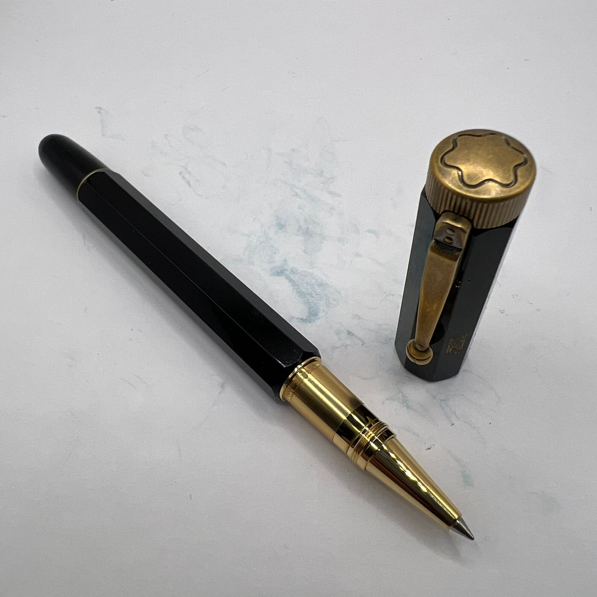 Montblanc Heritage Egyptomania Special Edition Black Rollerball Pen