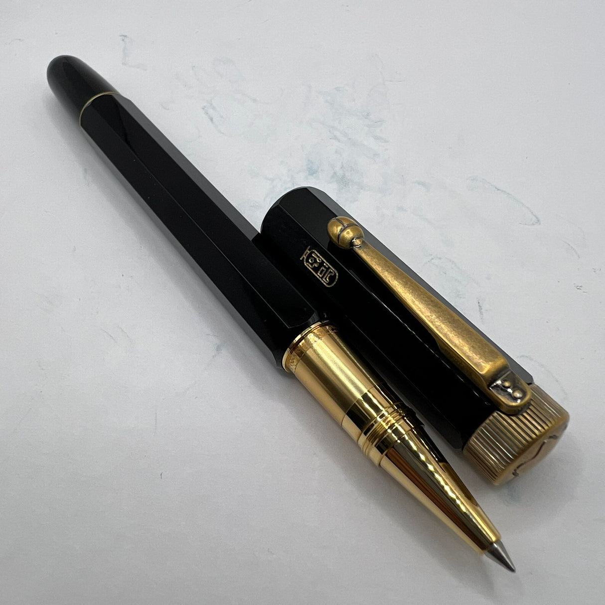 Montblanc Heritage Egyptomania Special Edition Black Rollerball Pen