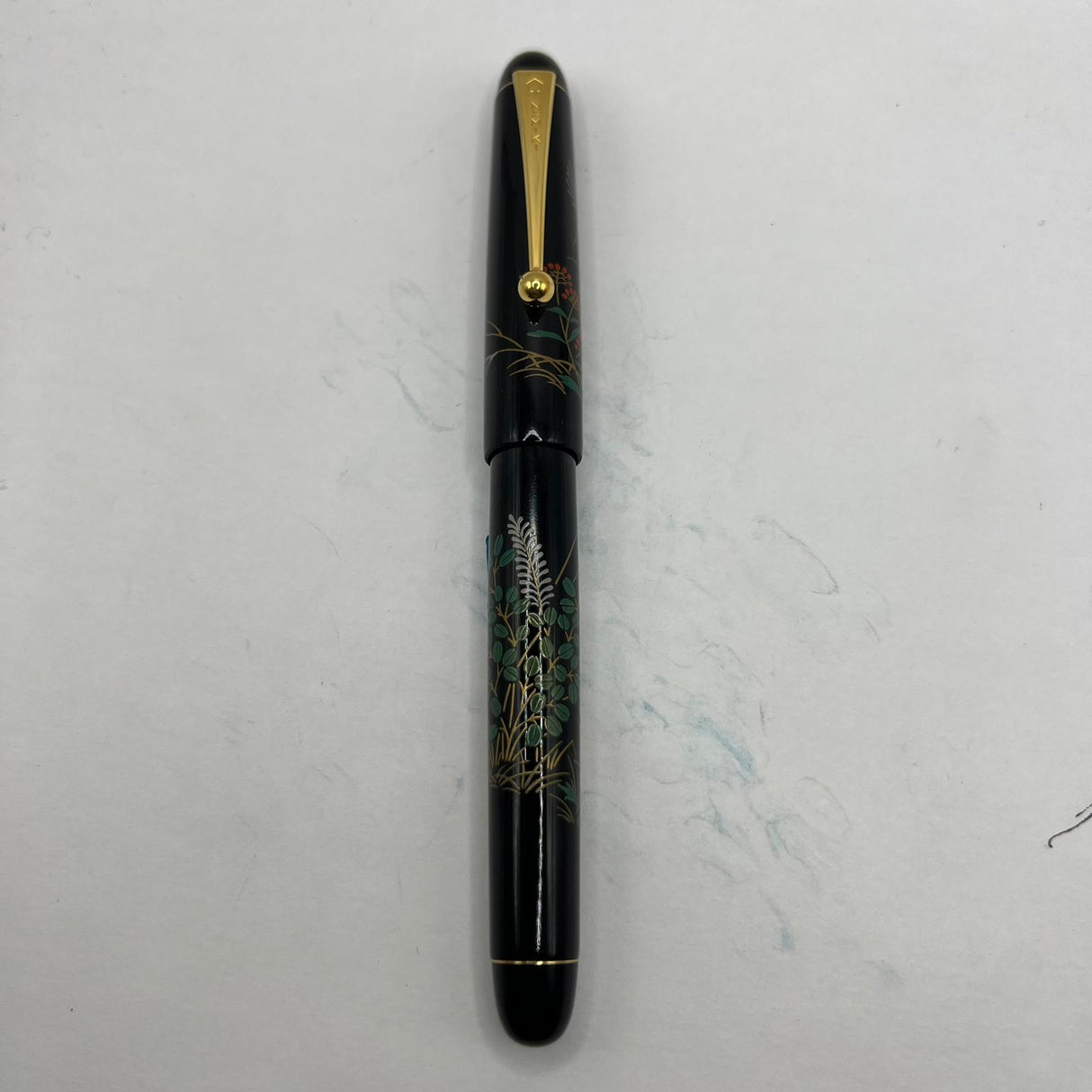 Namiki Nippon Wildflowers Fountain Pen - circa 2000