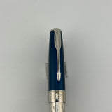 Parker Sonnet Special Edition 18K Gold Nib Silver/Blue - Fountain Pen