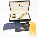Delta Sea Wood Limited Edition 0569/1000 Fusion Gold nib 18K750  - Fountain Pen