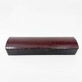 Edison Pen Huron Grande Brown Ebonite Ripple - Fountain Pen