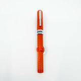 Conklin Orange CoralChased Crescent Filler " Mark Twain "  - Fountain Pen