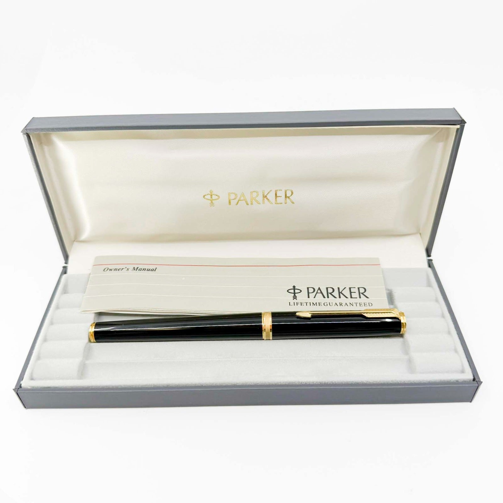 Parker 75 Premier Black lacquer - Roller ball – Fountain Pen Hospital
