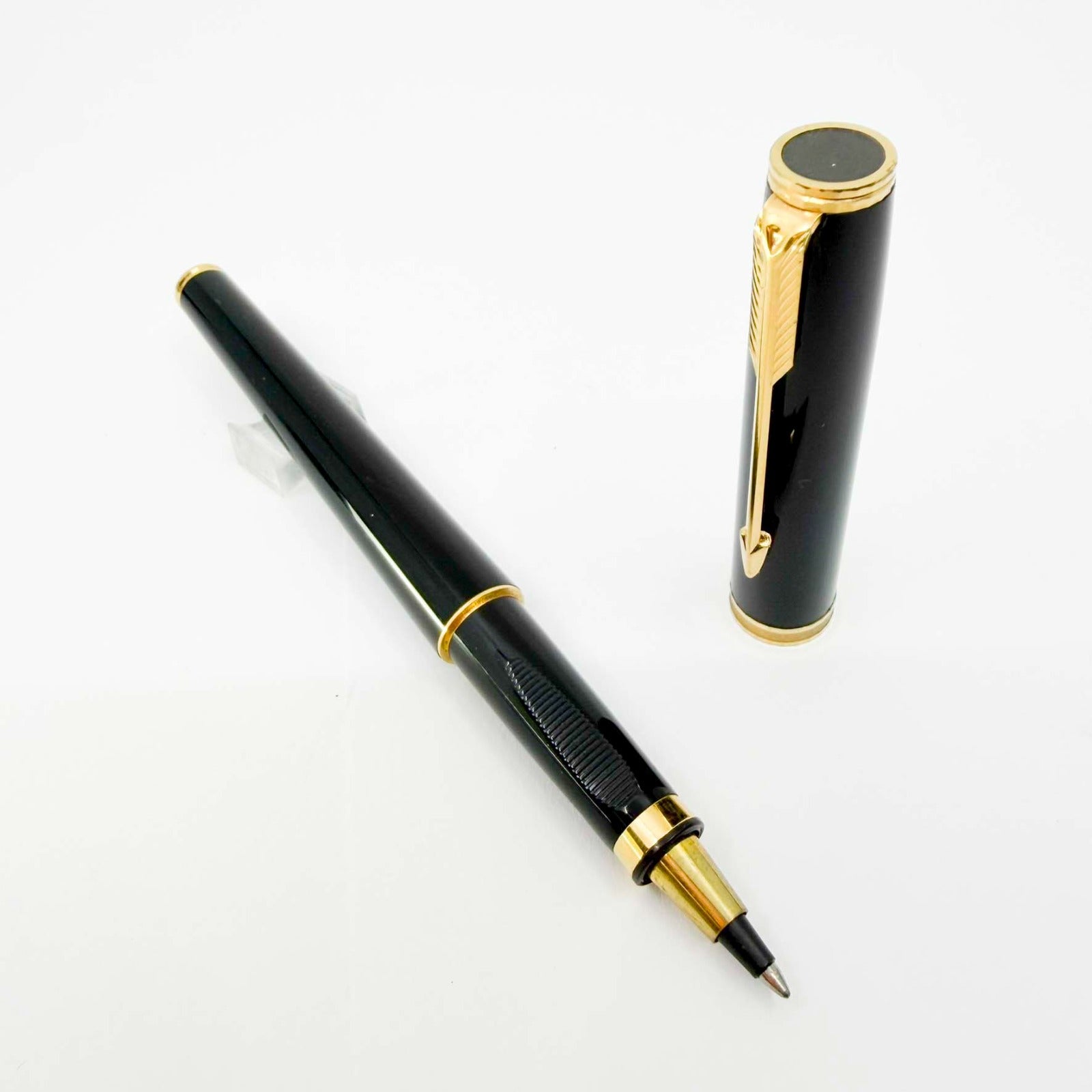 Parker 75 Premier Black lacquer - Roller ball – Fountain Pen Hospital