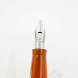 Conklin Orange CoralChased Crescent Filler " Mark Twain "  - Fountain Pen