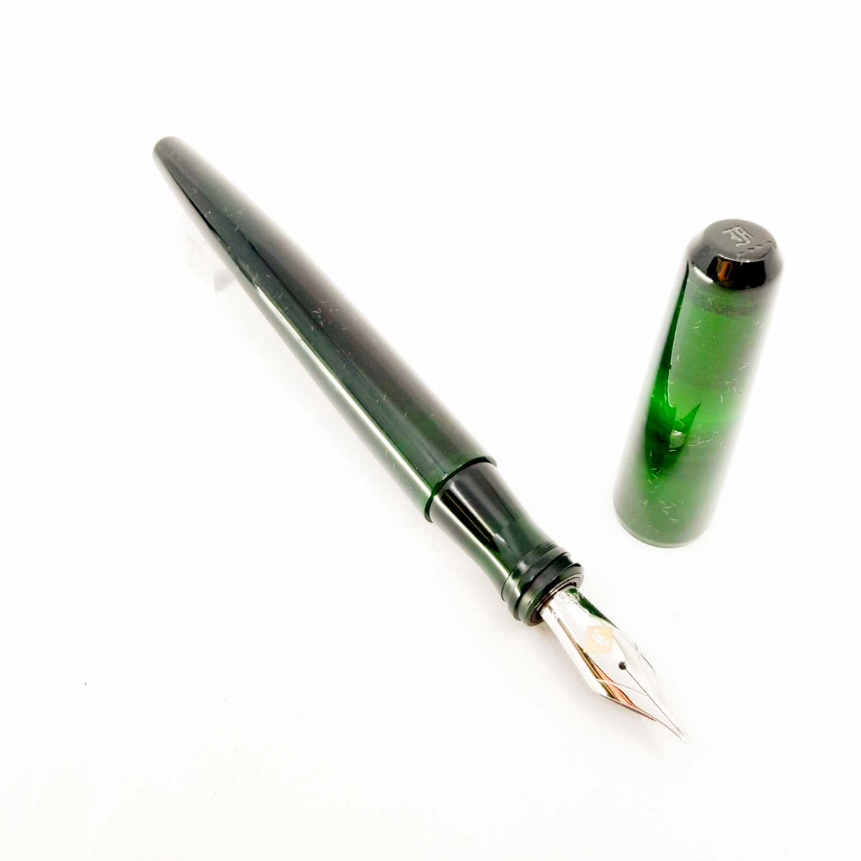 Franklin Christoph Model 66 Stabilis Green  Gold Nib 14K  - Fountain Pen