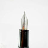 Noodlers Black Red Ripple Ebonite Barrel - Fountain Pen