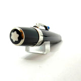 Montblanc Boheme Black silver trim Blue stone  - Ball Pen