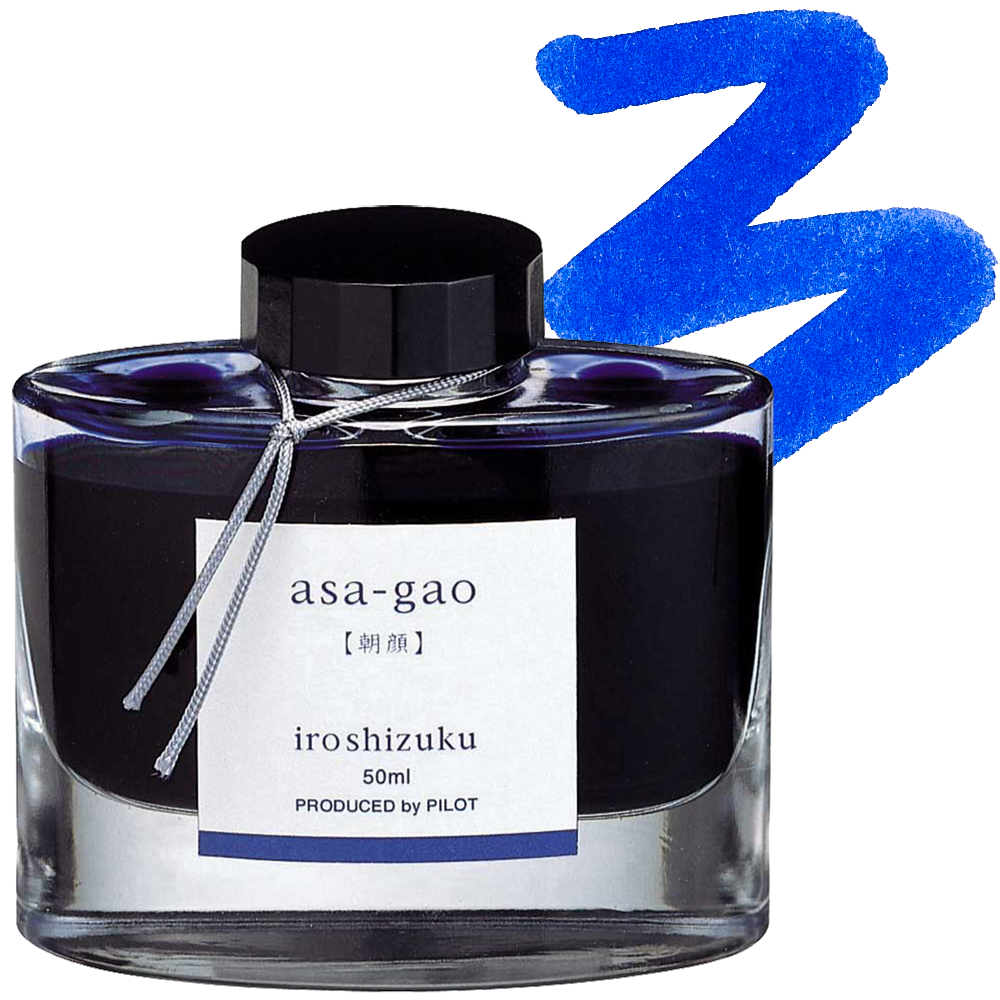 Pilot Ink Asa-Gao (Morning Glory Blue) Ink 2 oz.