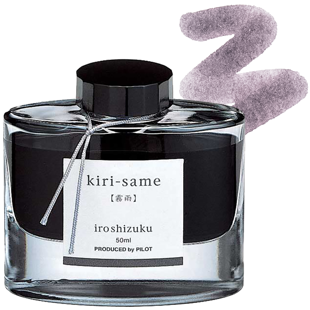 Pilot Ink Kiri-Same (Grey Autumn Shower) Ink 2 oz.