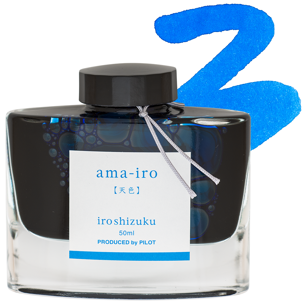 Ama-iro (Sky Blue) - Iroshizuku Ink by Pilot – Fountain Pen Hospital