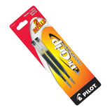 Pilot Dr Grip Center of Gravity Pilot Ballpoint Pen Refills in Black - Medium Point - (Pack of 2)