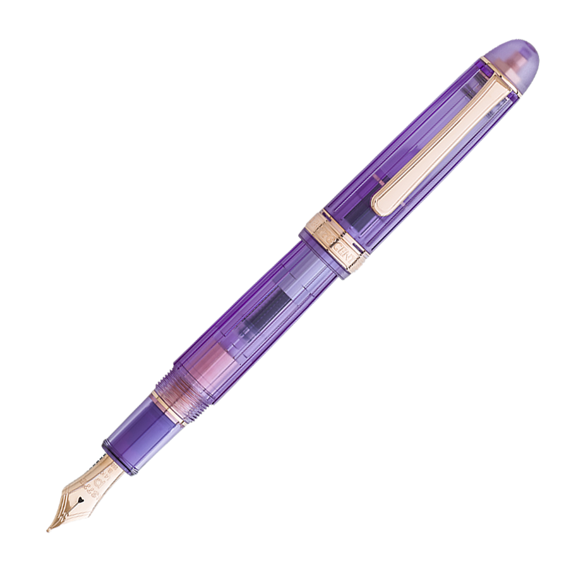 Platinum 3776 Century Nice Lavande Transparent - Fountain Pen ...