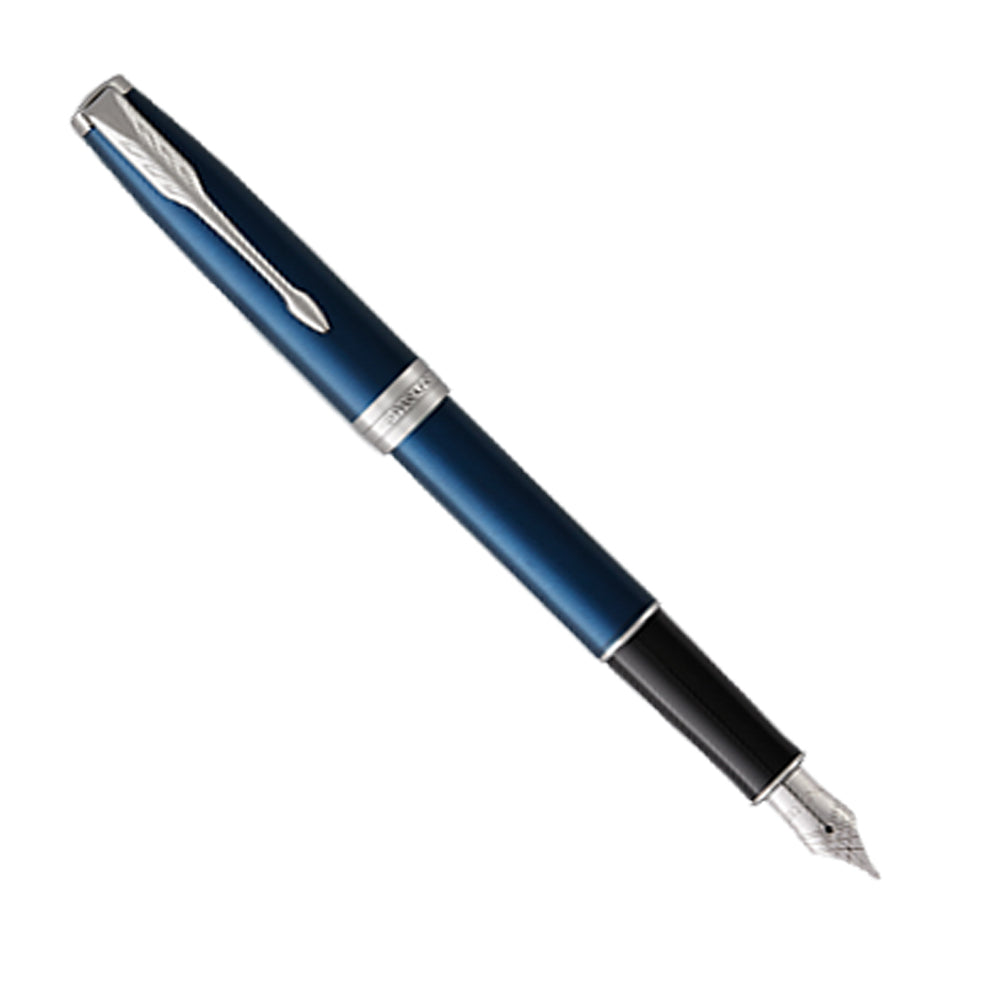 Parker Sonnet Classic Blue Satined - Fountain Pen