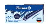 Pelikan 4001® Blue Black - GTP 5 Large Ink Cartridges