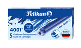 Pelikan 4001® Royal Blue - GTP 5 Large Ink Cartridges