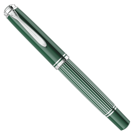 Pelikan Souverän M815 Metal Striped Green Fountain Pen Collection