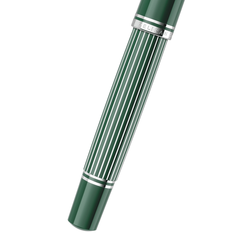 Pelikan Souverän M815 Metal Striped Green Fountain Pen Collection