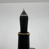 Pelikan Souveran Renaissance Brown M1000 Fountain Pen -  Very Flexible Fine 18kt Gold Nib