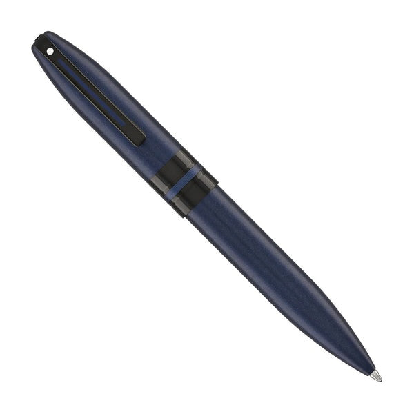 Sheaffer Icon Matte Blue Lacquer w/Black PVD Trim - Ballpoint