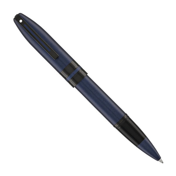 Sheaffer Icon Matte Blue Lacquer w/Black PVD Trim - Rollerball