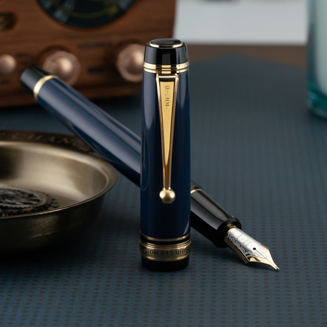 Pilot Custom 845 Prussian Blue Fountain Pen Collection