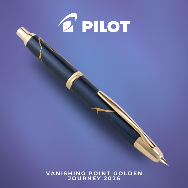 Pilot Vanishing Point Golden Journey 2026 Fountain Pen Collection