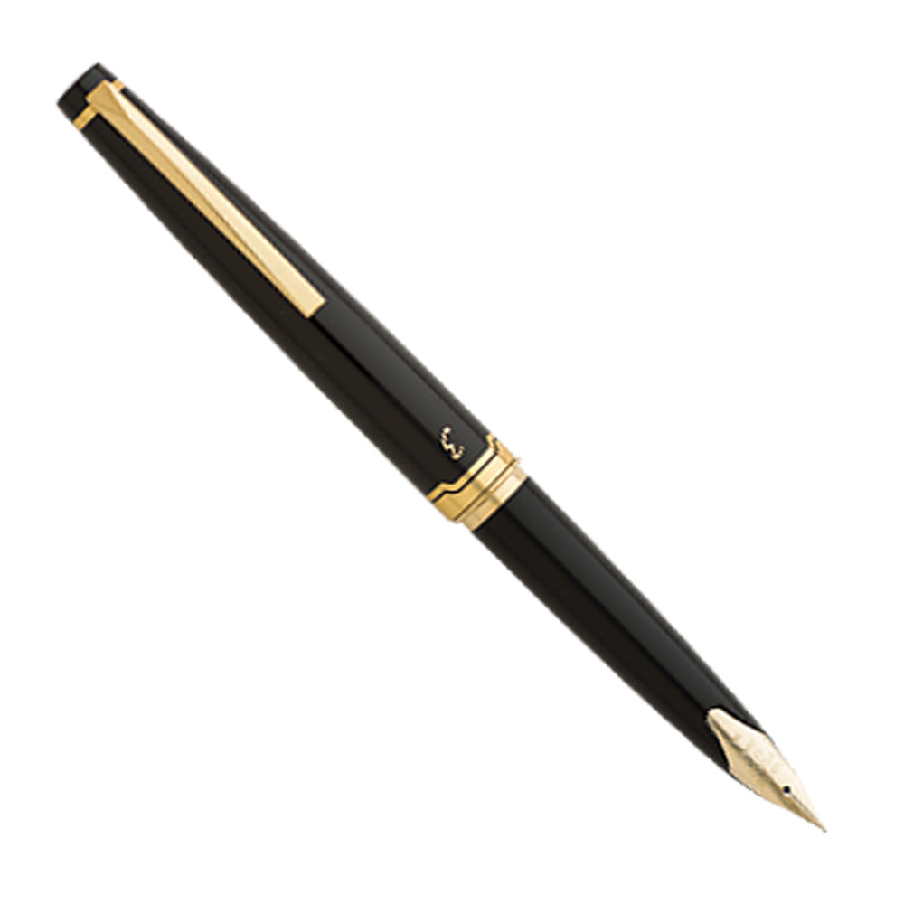 Pilot & Namiki Elite Black - Fountain Pen (14kt Nib)