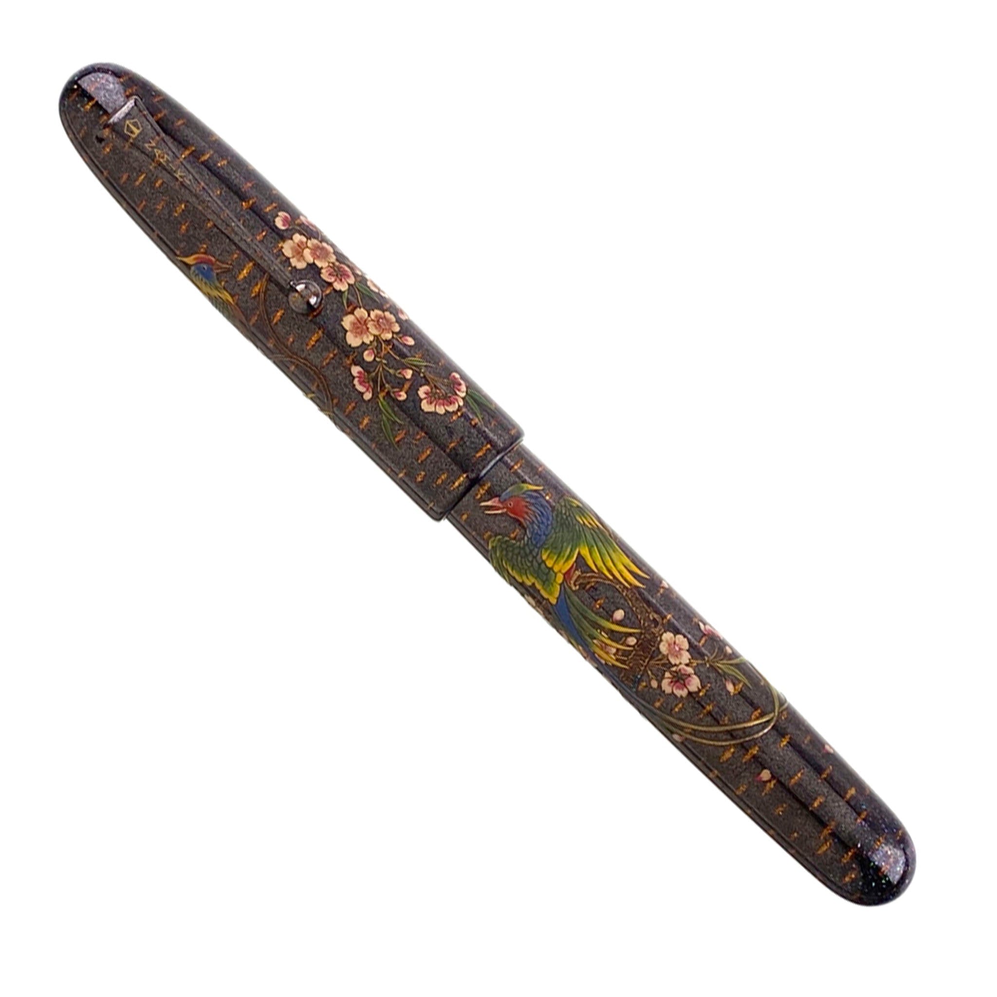 Namiki Emperor Rakucho Birds & Weeping Cherry Blossom - Fountain
