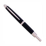 Pilot & Namiki Vanishing Point LS Black & Rhodium - Fountain Pen (18kt Gold Nib)