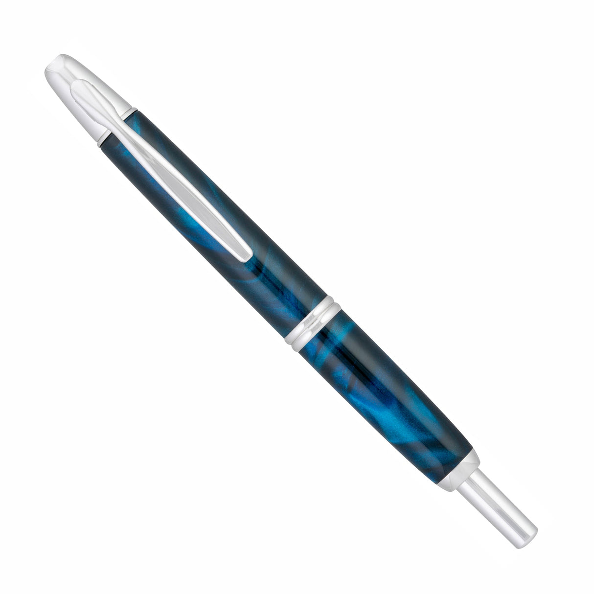 Pilot & Namiki Vanishing Point SE Marble Blue - Fountain Pen