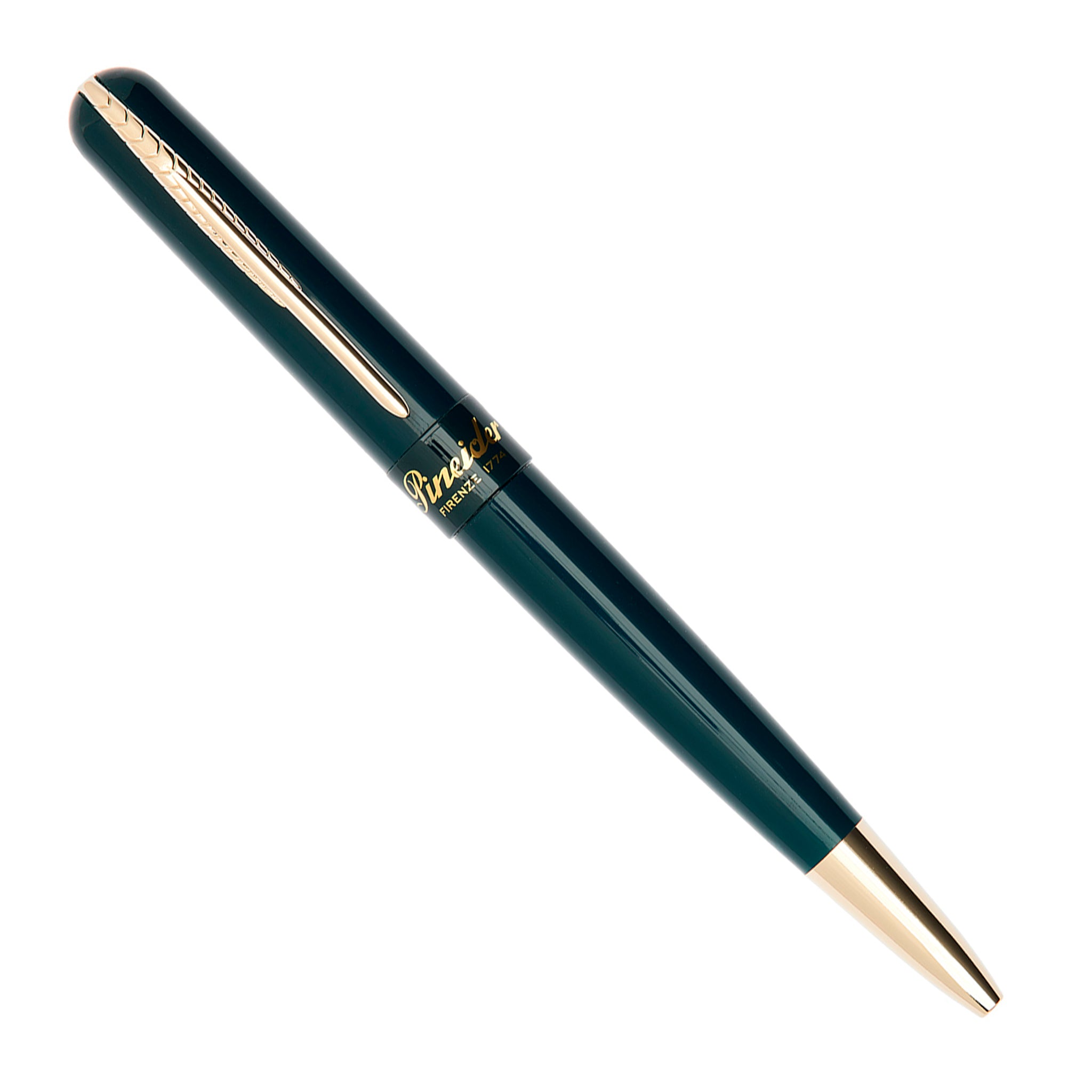 Pineider Avatar UR Anniversary Green w/Yellow Gold Limited