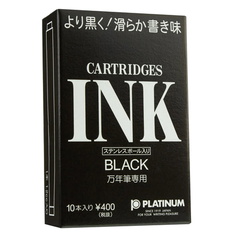 Platinum Black Ink Cartridge 10 Pack