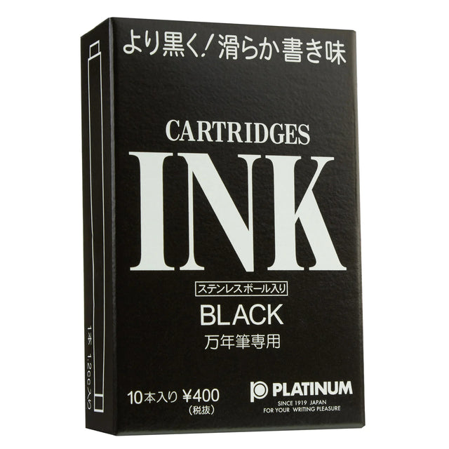 Platinum Black Ink Cartridge 10 Pack