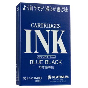 Platinum Blue Ink Cartridge 10 Pack