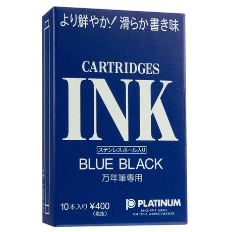 Platinum Blue Ink Cartridge 10 Pack