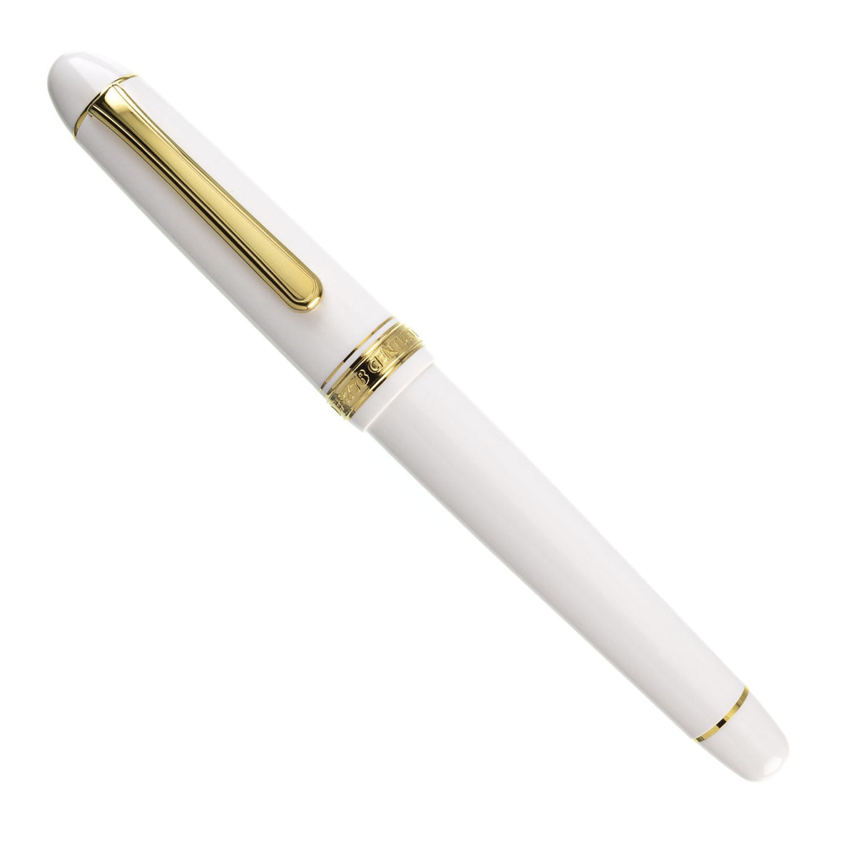 Platinum 3776 Century Chenonceau White Gold - Fountain Pen